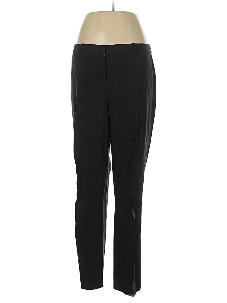 Pre-owned Theory Wool Pants In Black