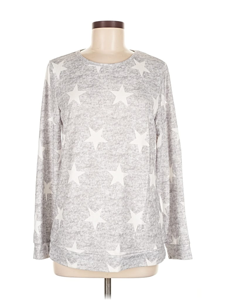 Pre-owned Ekouaer Sweatshirt In Silver