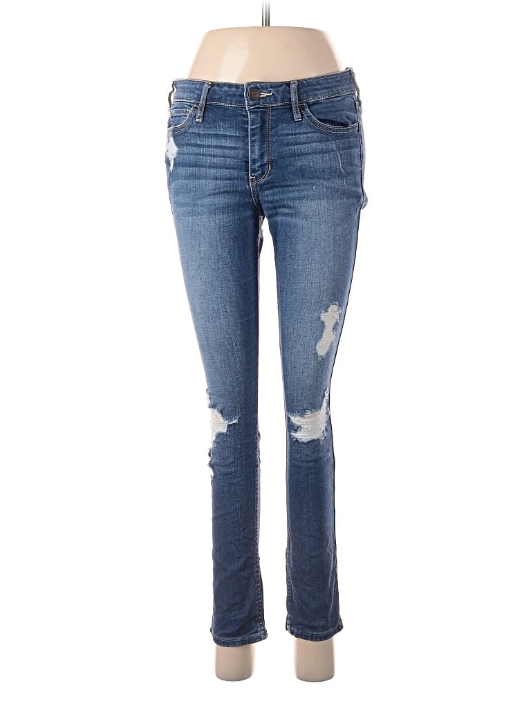 Pre-owned Hollister Jeans In Blue