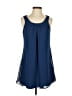 My Michelle 100% Polyester Solid Blue Casual Dress Size S - photo 1