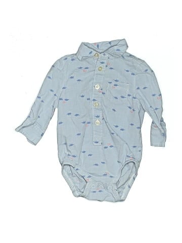 Genuine Kids from Oshkosh Long Sleeve Onesie (view 1)