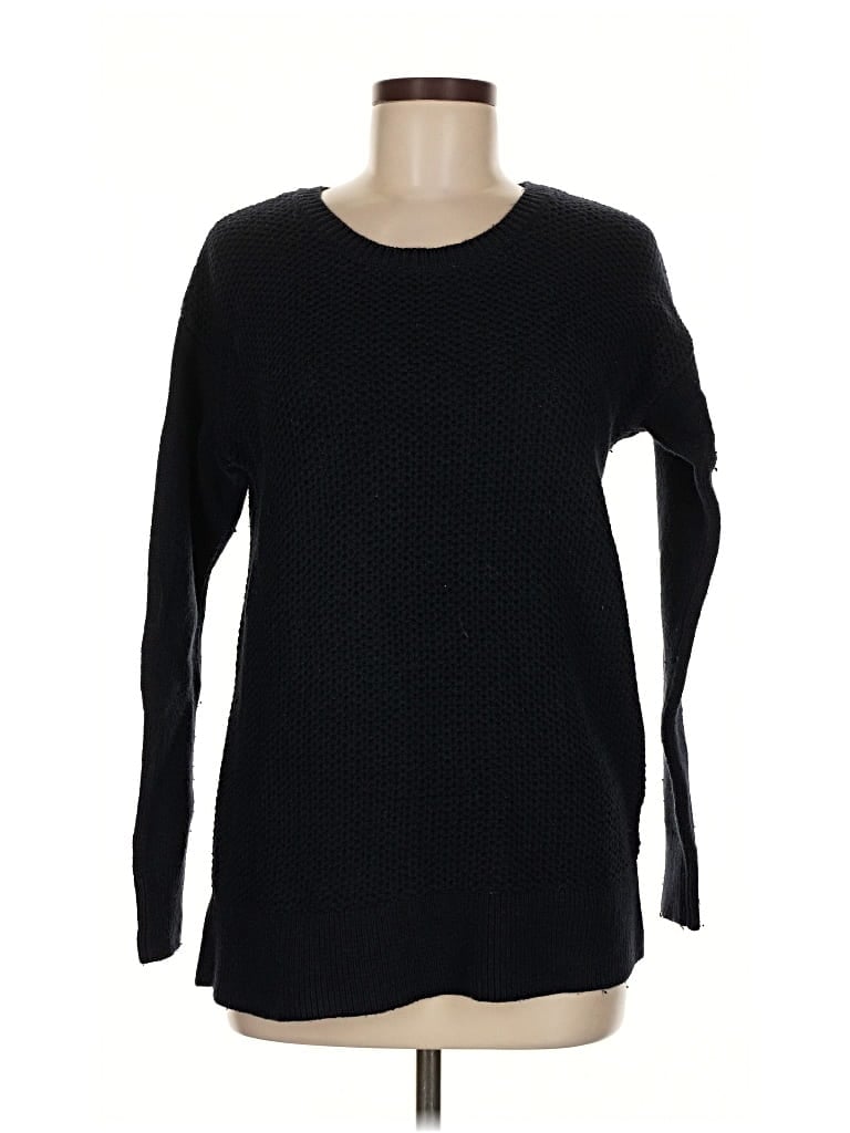 Pre-owned Banana Republic Factory Store Pullover Sweater In Black