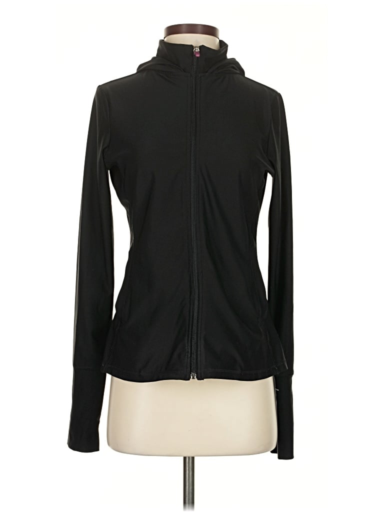 Pre-owned X By Gottex Zip Up Hoodie In Black