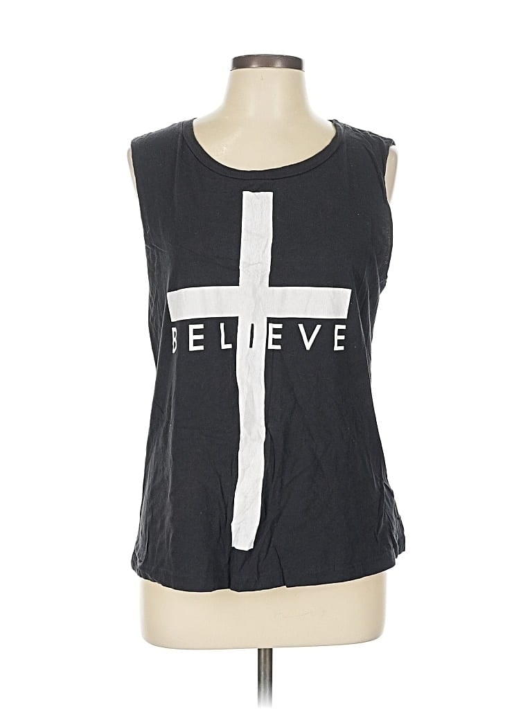 Pre-owned I Love H81 Sleeveless T-shirt In Black