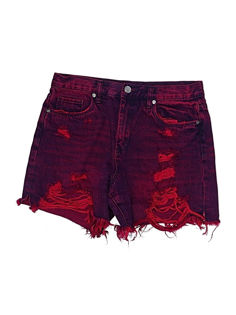 Pre-owned Blanknyc Blank Nyc Denim Shorts In Red