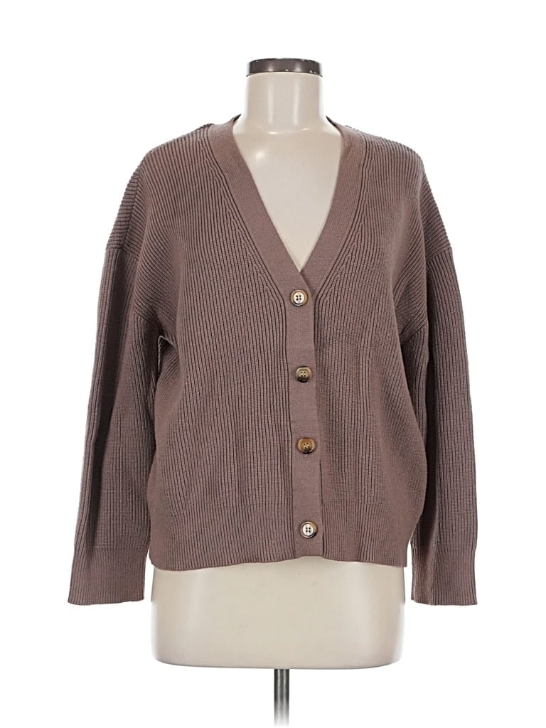 Pre-owned Lillusory Cardigan Sweater In Brown