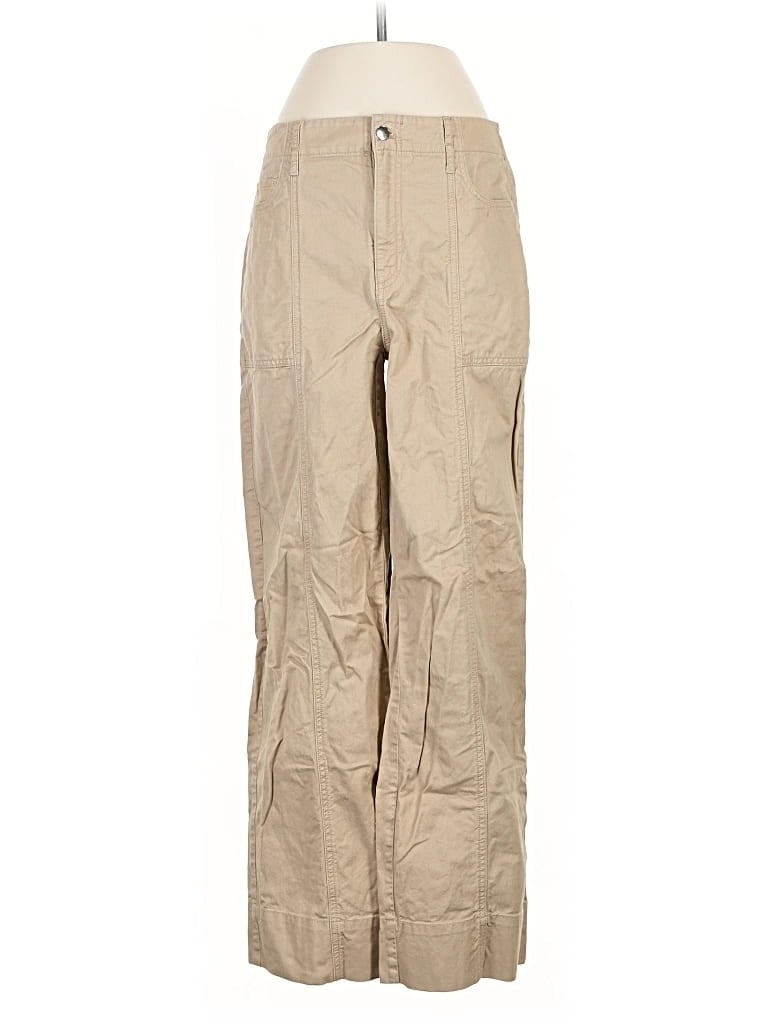 Pre-owned Ann Taylor Loft Cargo Pants In Brown