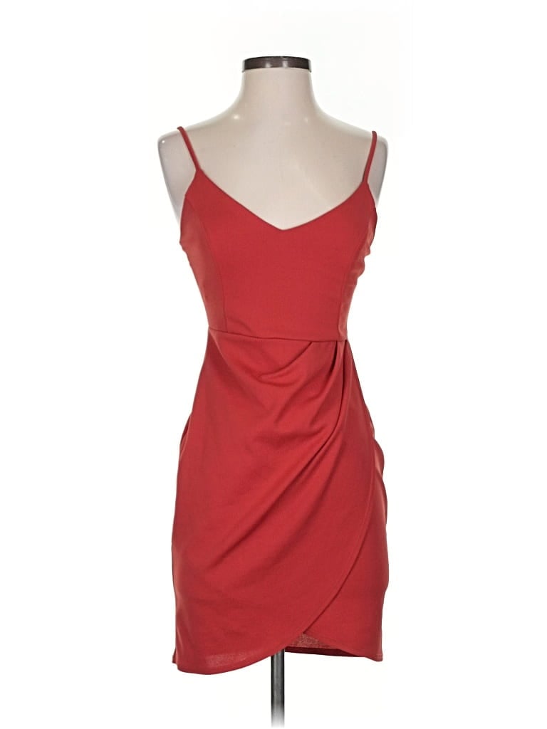 Pre-owned Lulus Cocktail Dress In Red