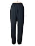 Lush 100% Polyester Solid Blue Track Pants Size M - photo 2