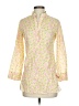 Lilly Pulitzer Yellow 3/4 Sleeve Blouse Size 0 - photo 1