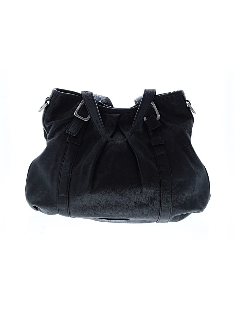 Pre-owned Cole Haan Leather Hobo Bag In Black