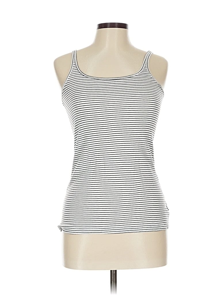 Pre-owned Gap Outlet Tank Top White Halter Neckline Tops