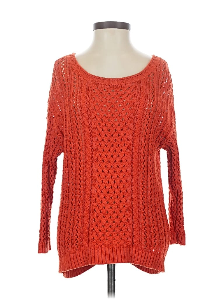 Pre-owned Moth Pullover Sweater In Orange
