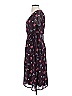 Express 100% Polyester Paisley Burgundy Cocktail Dress Size XS - photo 5