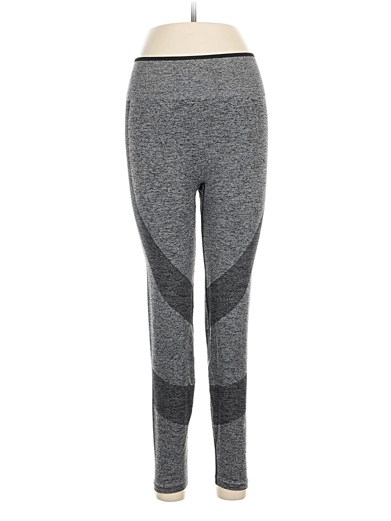 Pre-owned Victoria's Secret Pink Active Pants In Gray