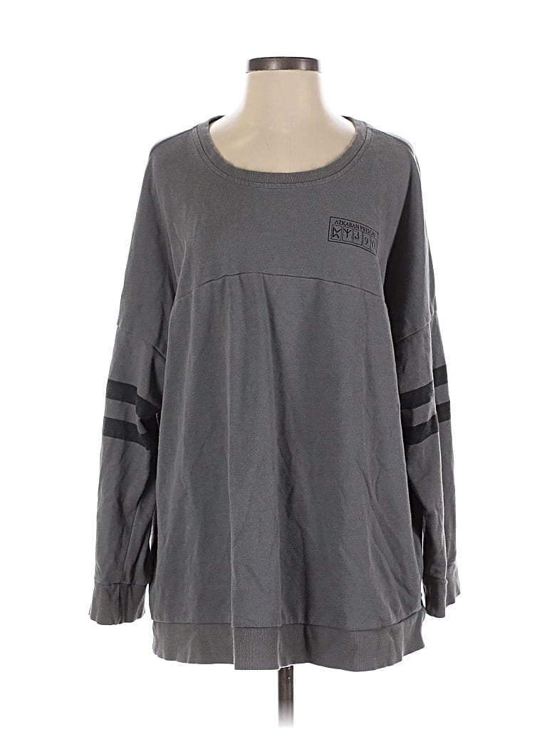 Pre-owned Harry Potter Long Sleeve T-shirt In Gray
