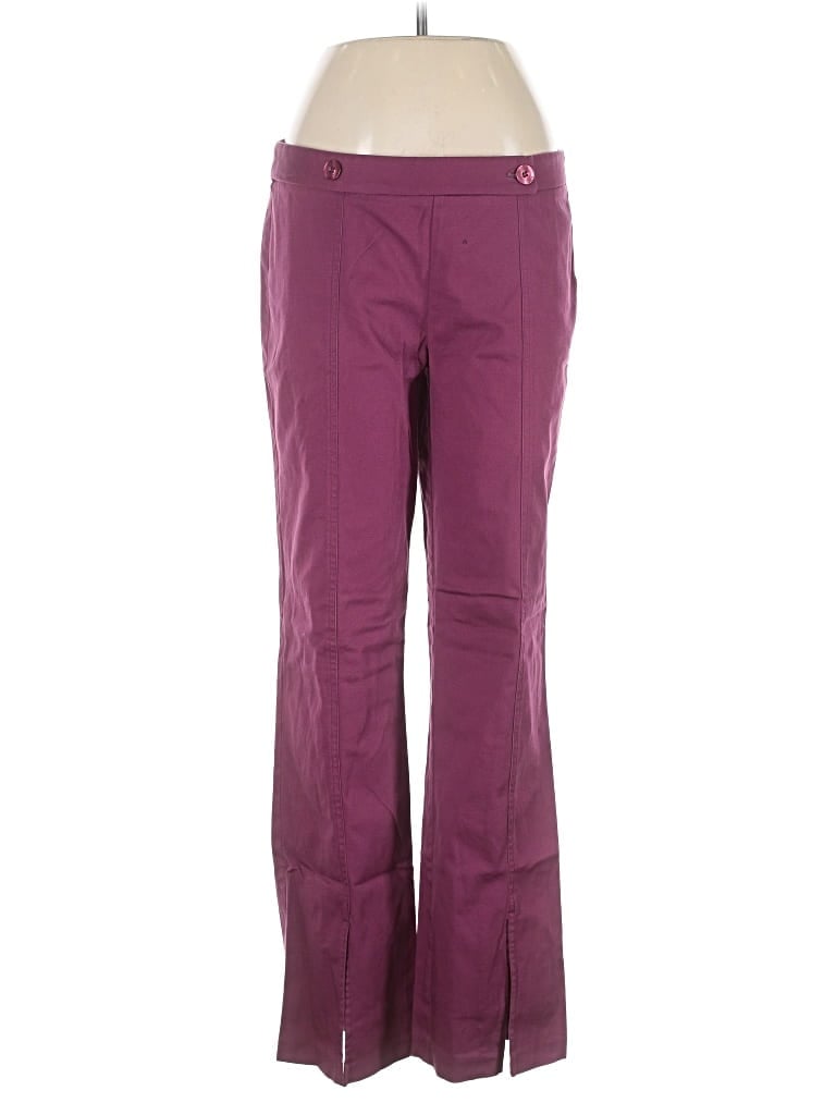 Pre-owned Bisou Bisou Active Pants In Purple