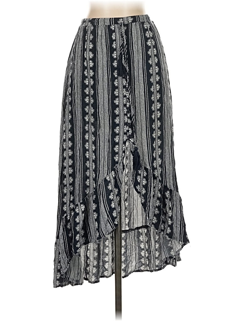 Pre-owned Band Of Gypsies Casual Skirt In Gray