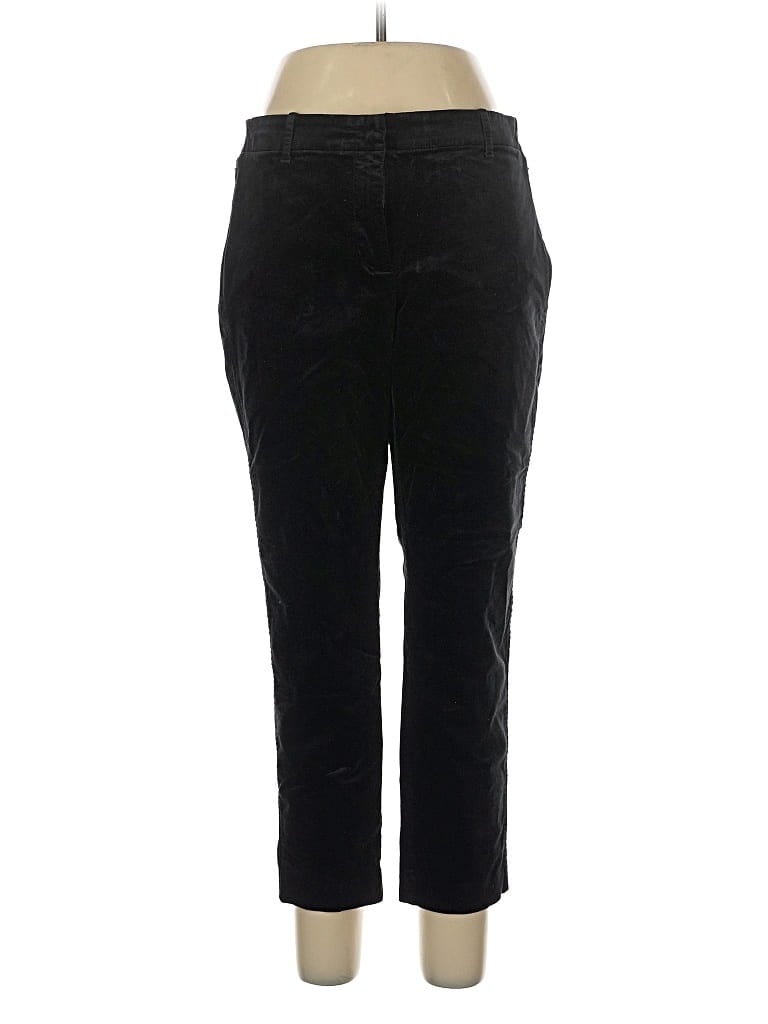 Pre-owned Jjill Casual Pants In Black