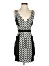 Guess Stripes Black Cocktail Dress Size 0 - photo 1