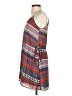 Collective Concepts 100% Polyester Print Red Casual Dress Size XS - photo 5