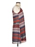 Collective Concepts 100% Polyester Print Red Casual Dress Size XS - photo 4
