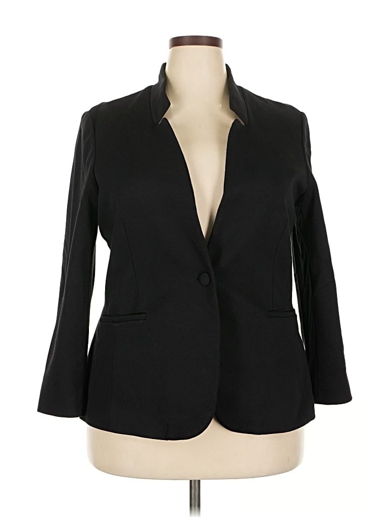 Pre-owned Mary Crafts Blazer Jacket In Black