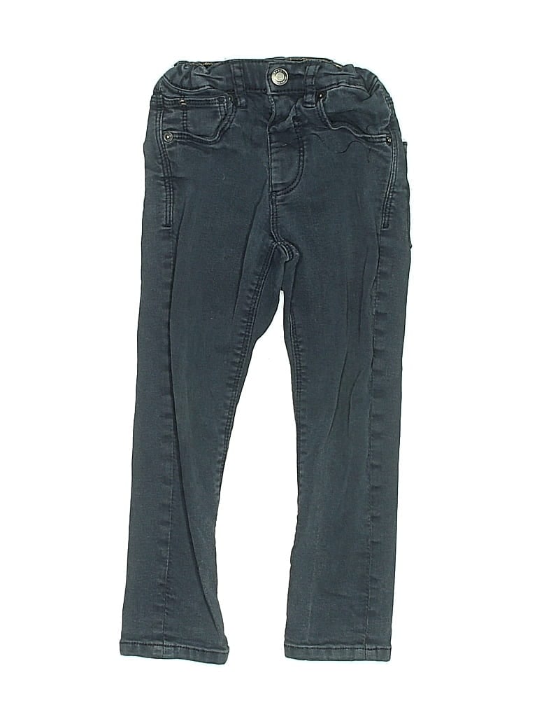 Pre-owned Zara Kids' Jeans In Blue