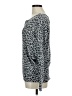 Lovestitch Animal Print Silver Pullover Sweater Size M - photo 5