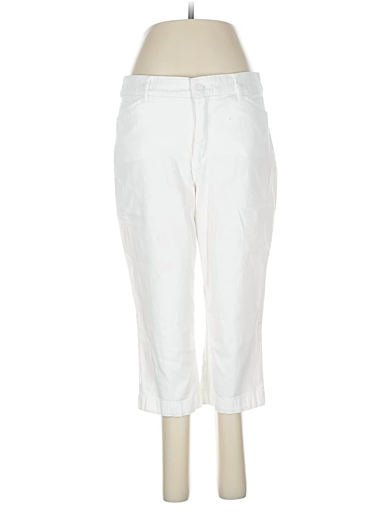 Pre-owned St. John's Bay Casual Pants In White