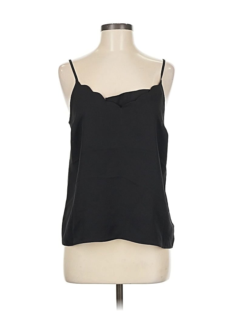 Pre-owned Express Sleeveless Blouse In Black