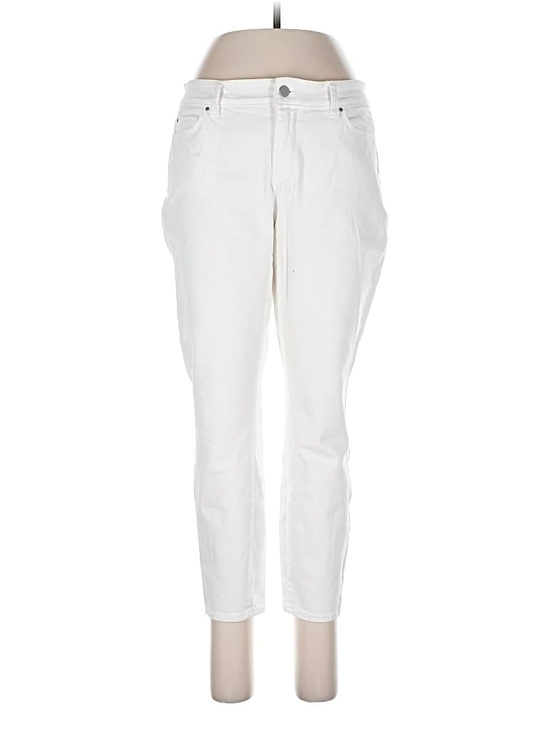 Pre-owned Ann Taylor Jeans In White