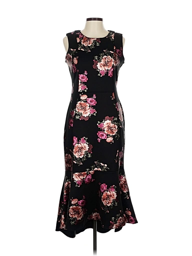 Pre-owned Bebe Cocktail Dress In Black