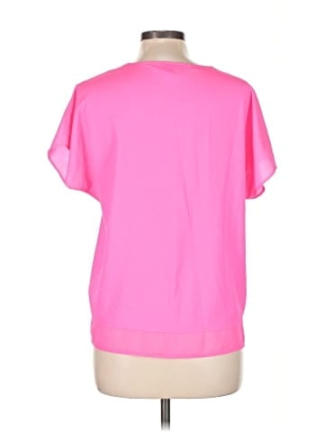 DKNY Short Sleeve Blouse (view 2)