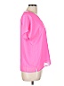 DKNY 100% Polyester Pink Short Sleeve Blouse Size M - photo 4