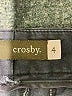 Crosby Solid Gray Casual Pants Size 4 - photo 7