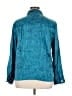 Assorted Brands Teal 3/4 Sleeve Button-Down Shirt Size XL - photo 2