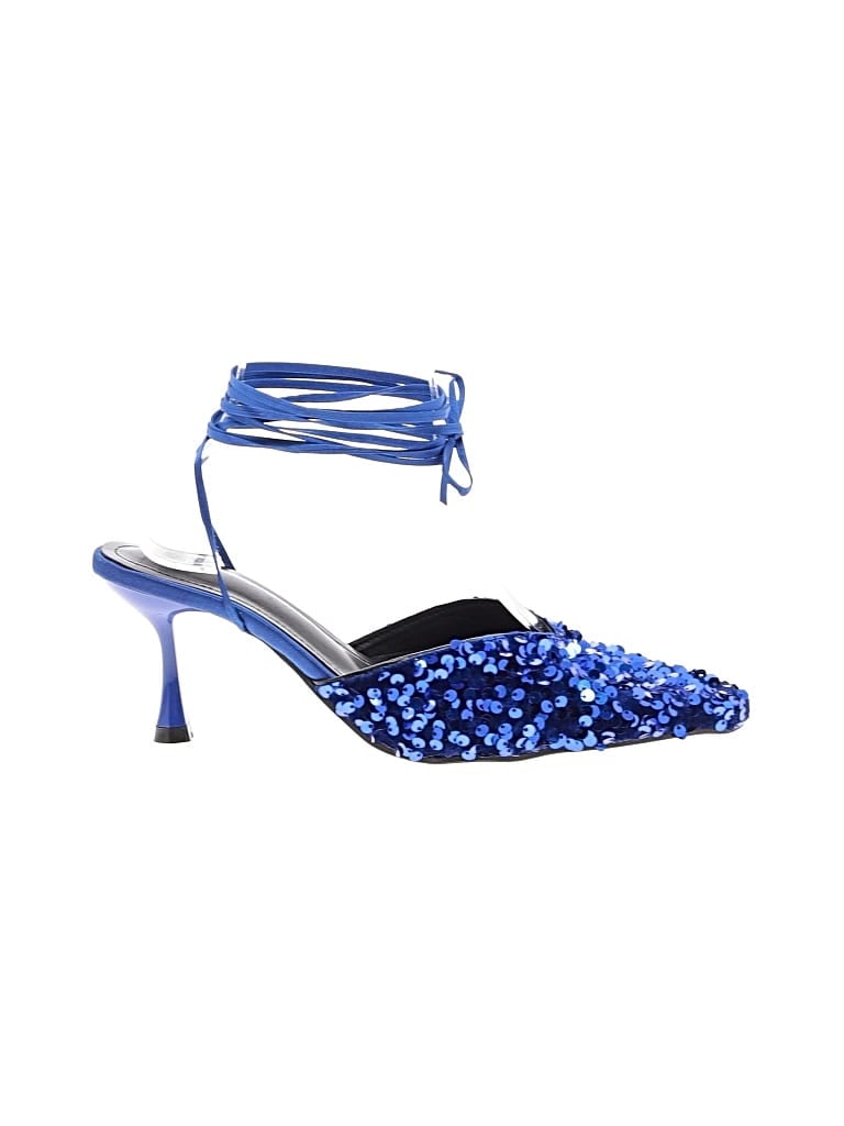 Pre-owned Unbranded Mule/clog In Blue