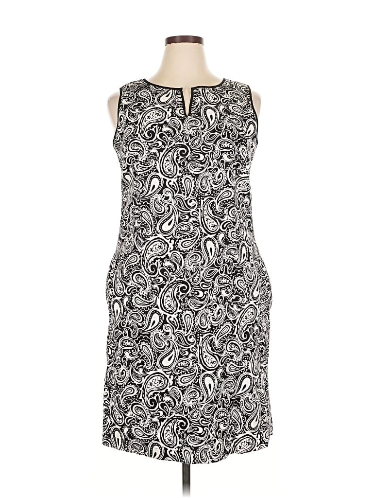 Pre-owned Talbots Outlet Casual Dress In Gray