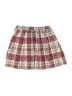 Beautees Plaid Burgundy Skirt Size 10 - photo 1