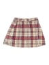 Beautees Plaid Burgundy Skirt Size 10 - photo 2