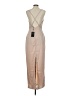 NAANAA 100% Polyester Tan Cocktail Dress Size 8 - photo 2