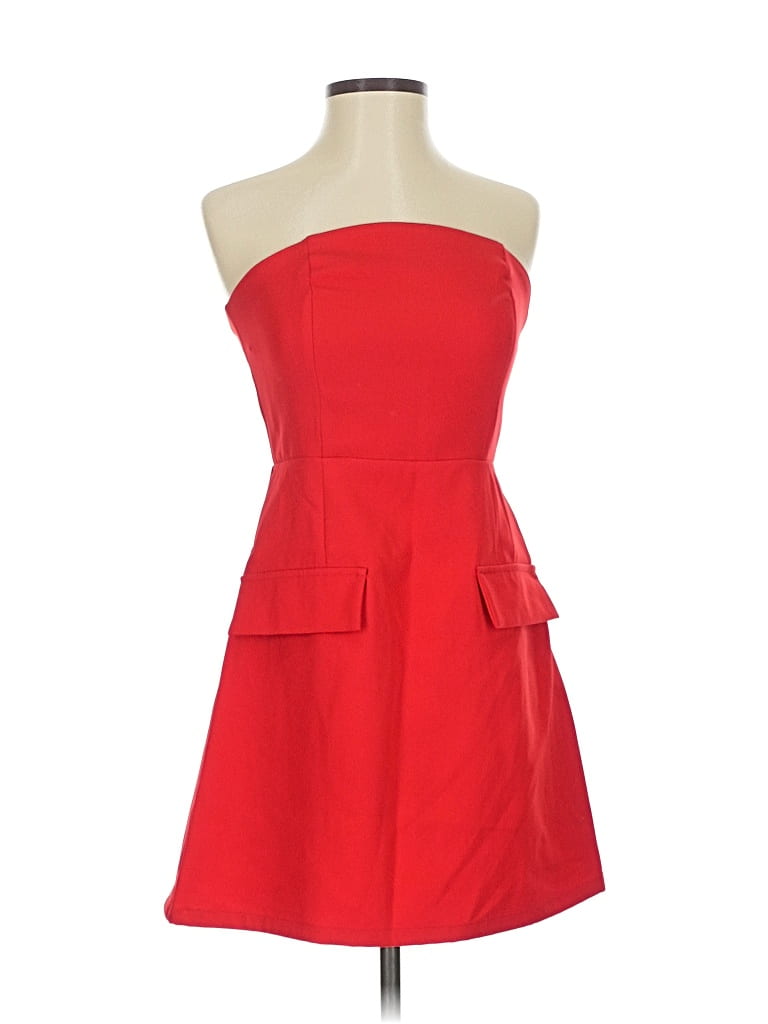 Pre-owned Boohoo Cocktail Dress In Red