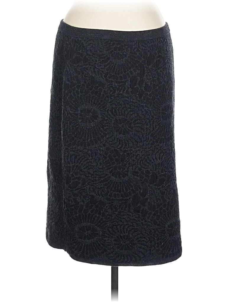 Pre-owned Eileen Fisher Formal Skirt In Black