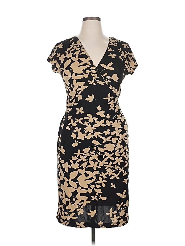 Pre-owned Bcbg Paris Cocktail Dress In Gold