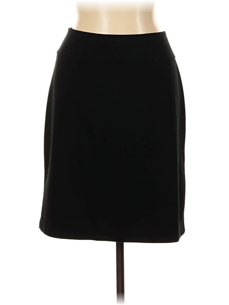 Pre-owned New York And Company Formal Skirt In Black