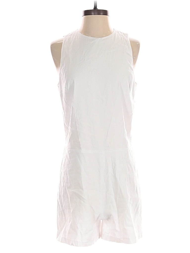 Pre-owned Vince Romper In White