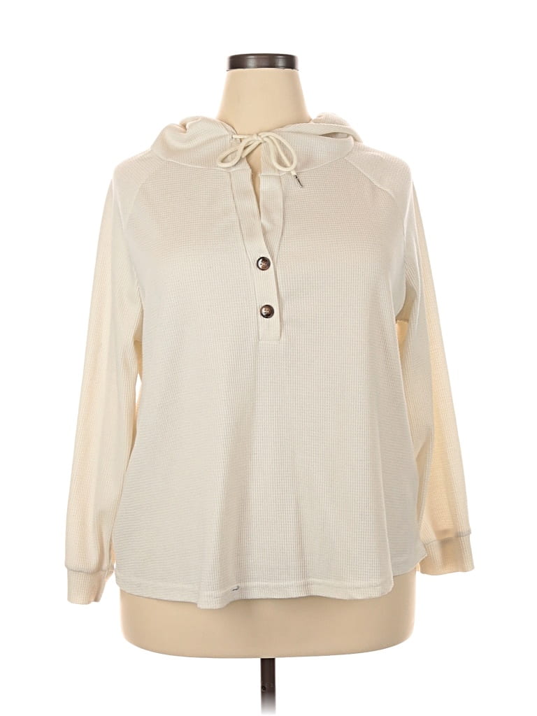 Pre-owned Unbranded Sweatshirt In White