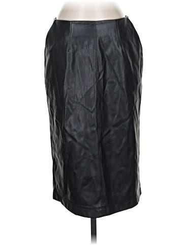 Saks Fifth Avenue Faux Leather Skirt (view 1)