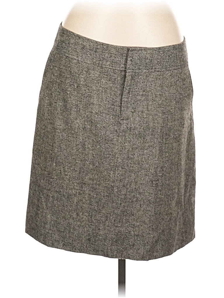 Pre-owned Eddie Bauer Formal Skirt In Gray